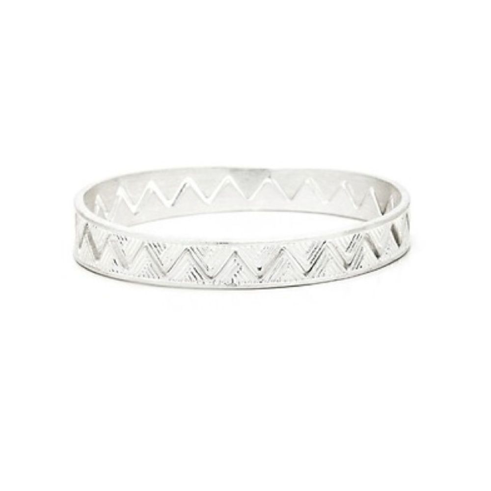 Silver Bangle Set   - Picture 3 of 3